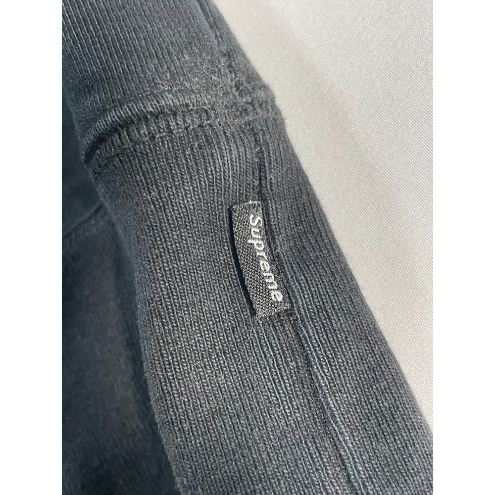 SUPREME × WTAPS Sic'em! Hooded Sweatshirt Men's Size M Black - Picture 9 of 16